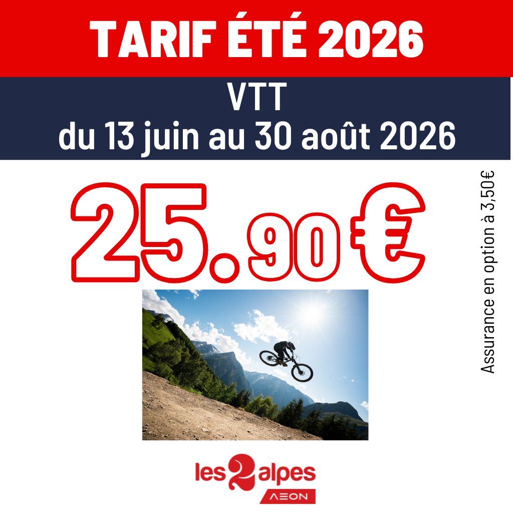 Tarif VTT 2026