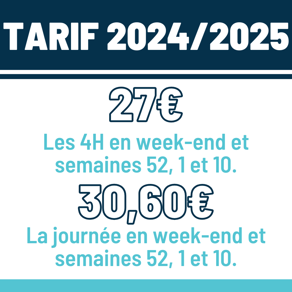 Tarifs 7 Laux week-end et vacances