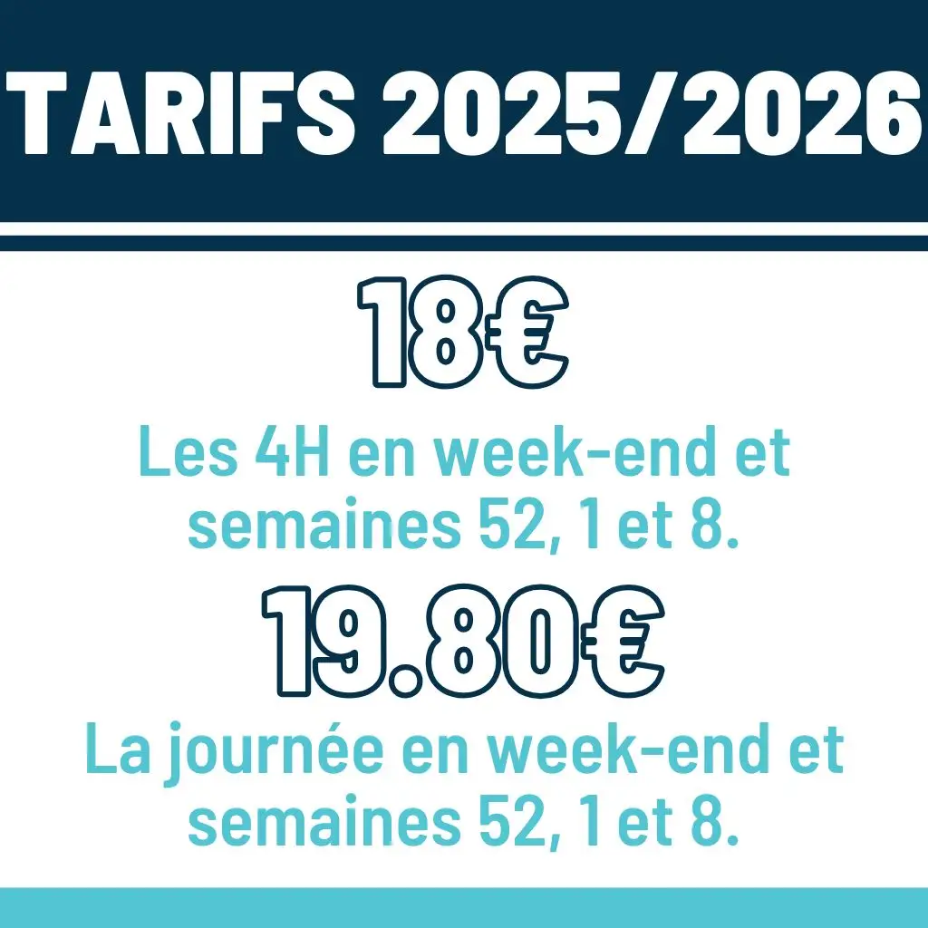 Tarifs Collet week-ends et vacances